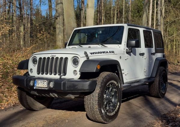 Jeep Wrangler cena 151900 przebieg: 87191, rok produkcji 2018 z Miłakowo małe 121